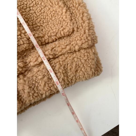 I.AM.GIA camel pixie teddy coat - size small - Picture 3 of 5